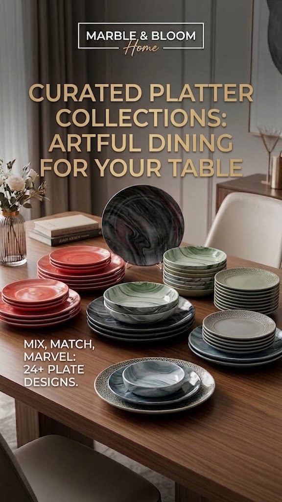 Decorative Ceramic Serving Plate